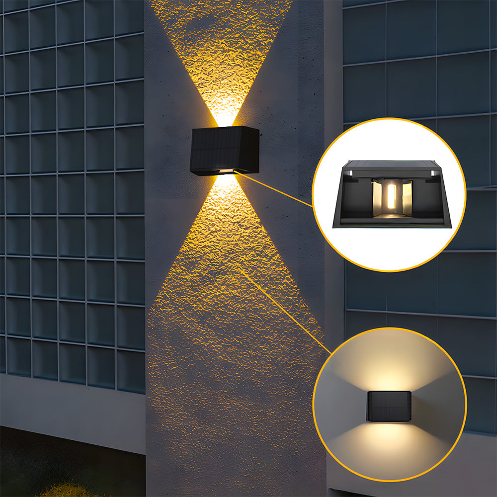 Nireon - Appliques murales solaires LED lumineuses étanches IP65