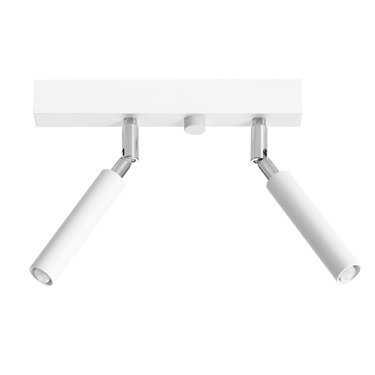 Rotatable White Cylinder LED Ceiling Spotlight Directional - Image 2