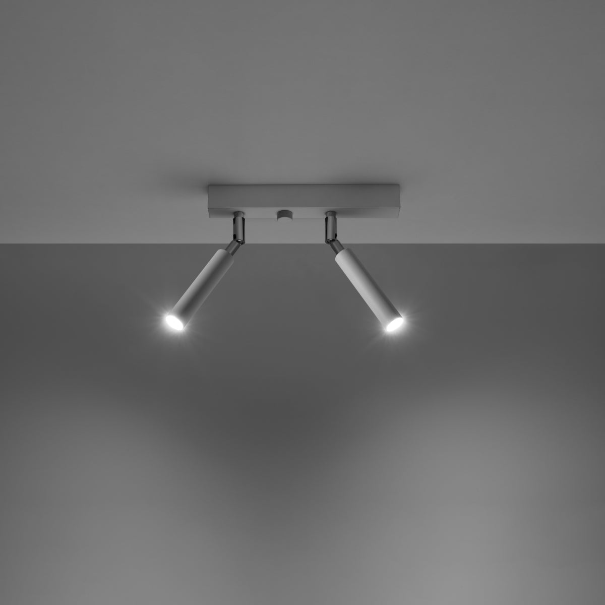 Rotatable White Cylinder LED Ceiling Spotlight Directional - Image 3