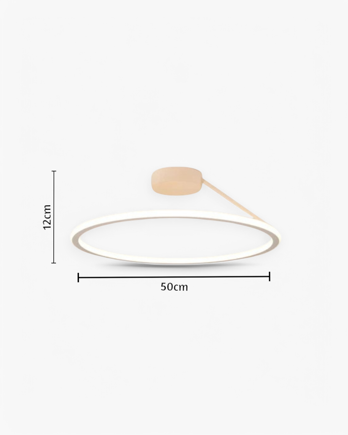 Ovreon – Lampada da Soffitto LED Tri-Color Le Halo