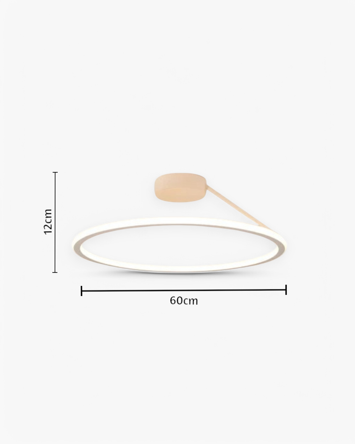 Ovreon – Lampada da Soffitto LED Tri-Color Le Halo