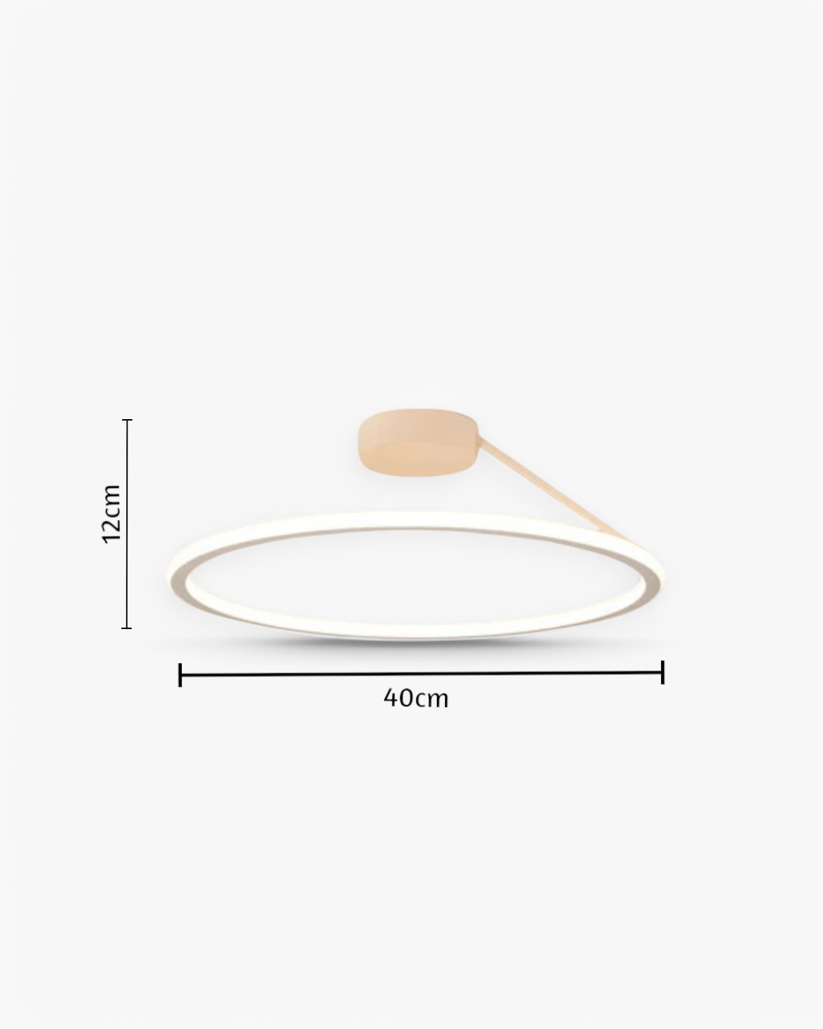 Ovreon – Lampada da Soffitto LED Tri-Color Le Halo
