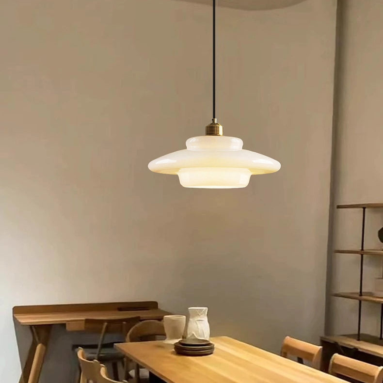Lumioran - Lampada a sospensione in vetro minimalista nordica
