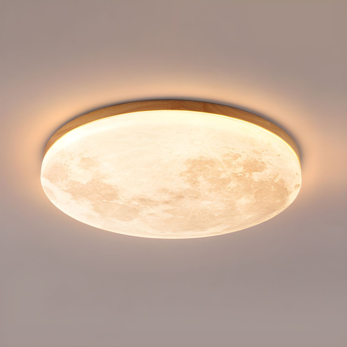 Oryna – Lampada da soffitto LED rotonda piatta