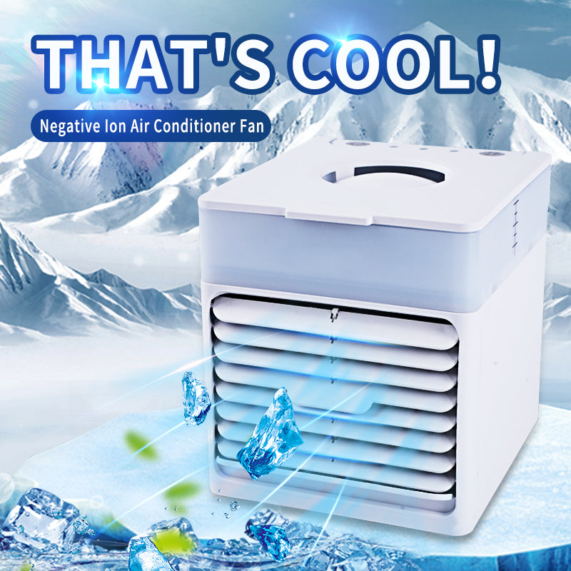 Mini refroidisseur d'air personnel évaporatif Ventilateur de bureau USB Humidificateur