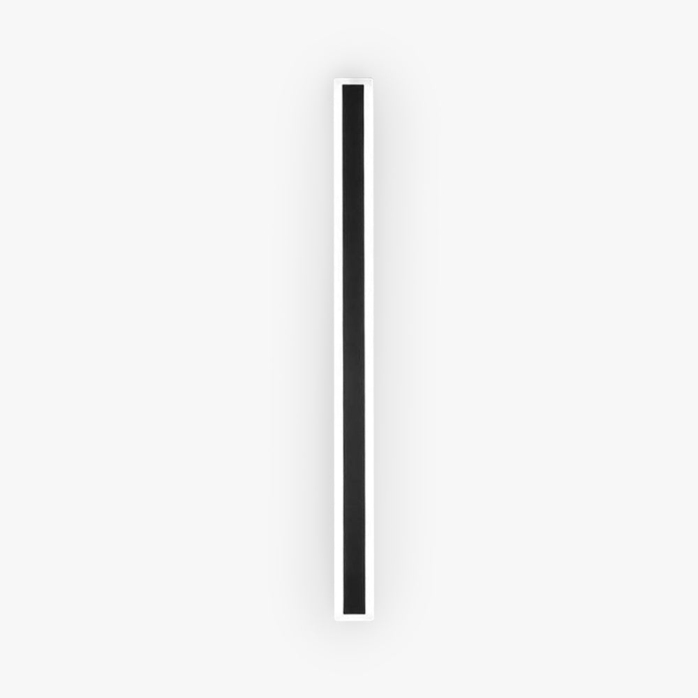 Ameran – Applique murale extérieure LED moderne en métal noir pour jardin balcon