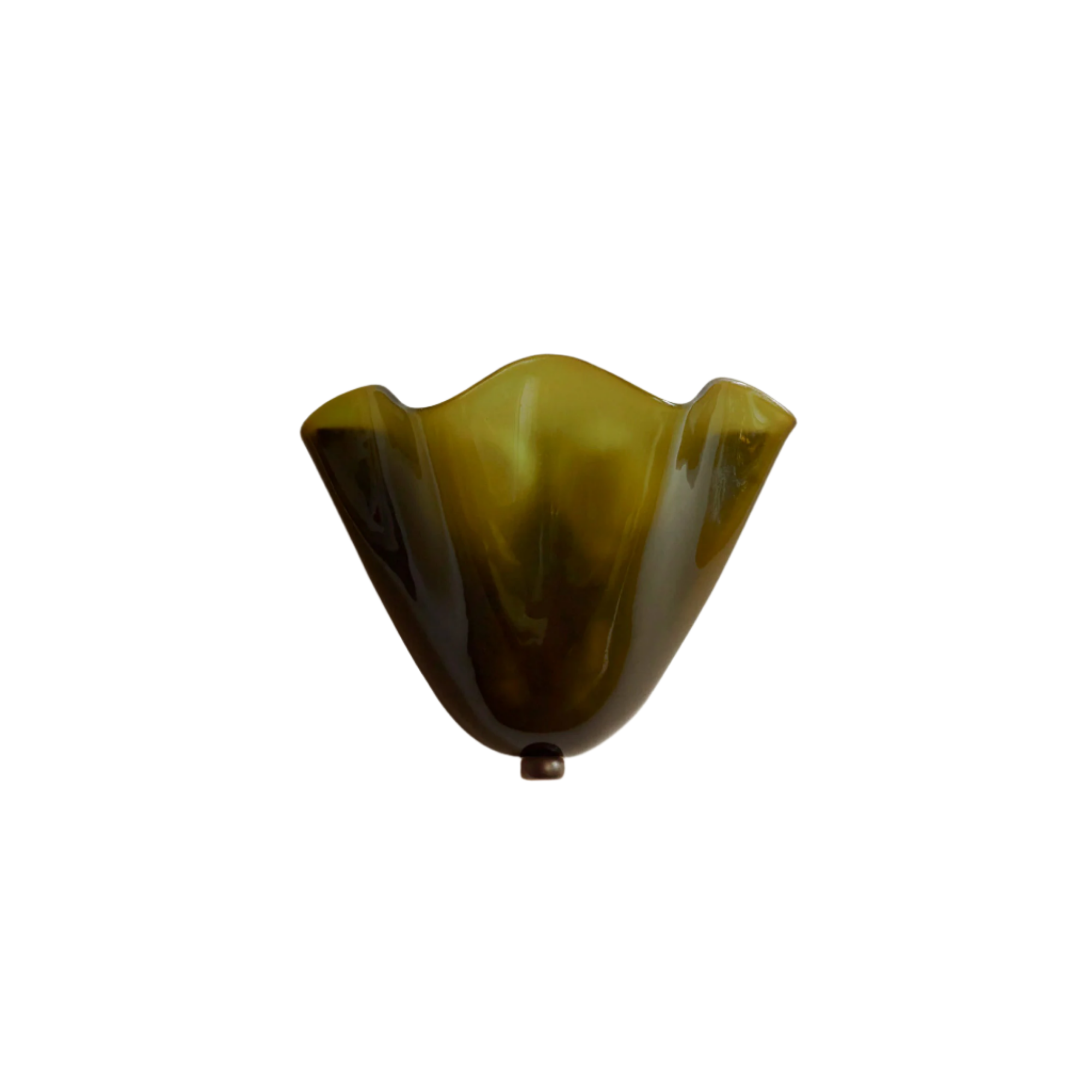 Stained Glass Shell Wall Sconce Art Deco LED - Image 13