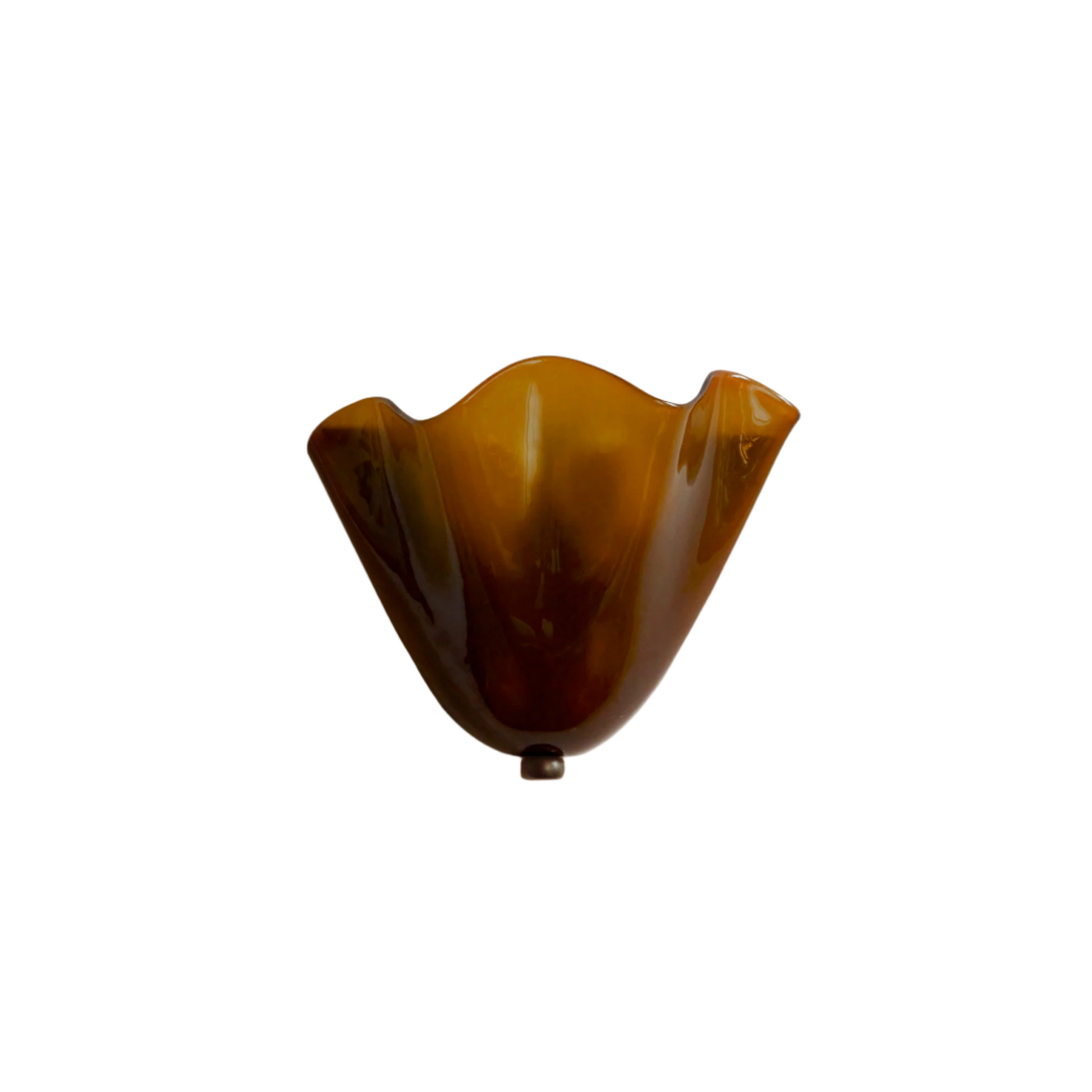 Stained Glass Shell Wall Sconce Art Deco LED - Image 6
