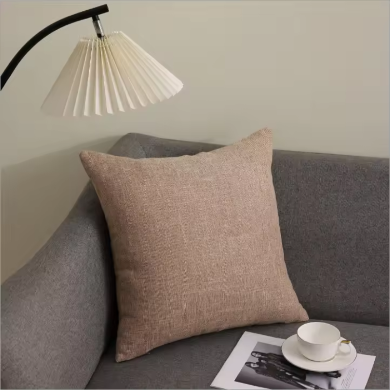 Square Cotton Linen Cushion Cover - Image 10