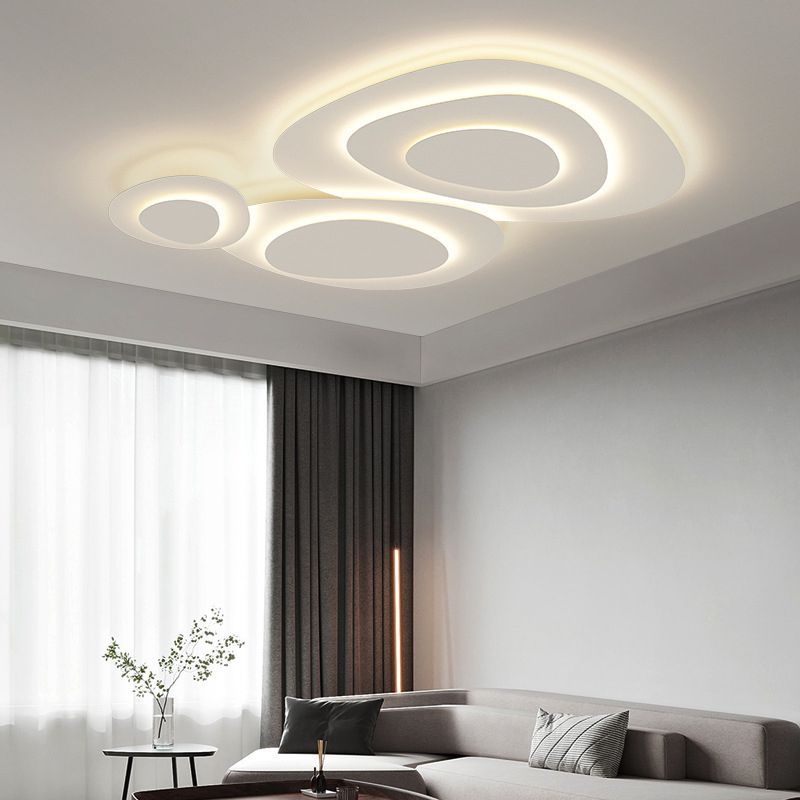 Ramonde – Plafonnier LED moderne en métal pour salon chambre salle à manger