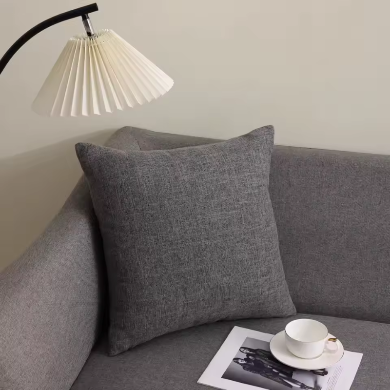 Square Cotton Linen Cushion Cover - Image 12