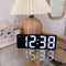 Zenvira – Réveil miroir LED avec température et fonction snooze