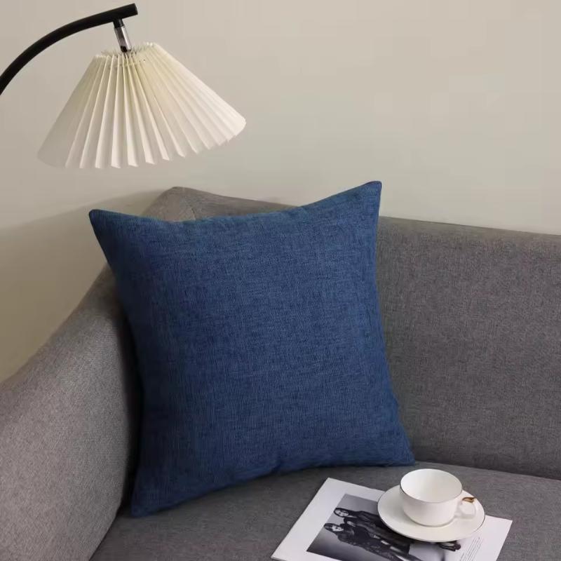 Square Cotton Linen Cushion Cover - Image 13
