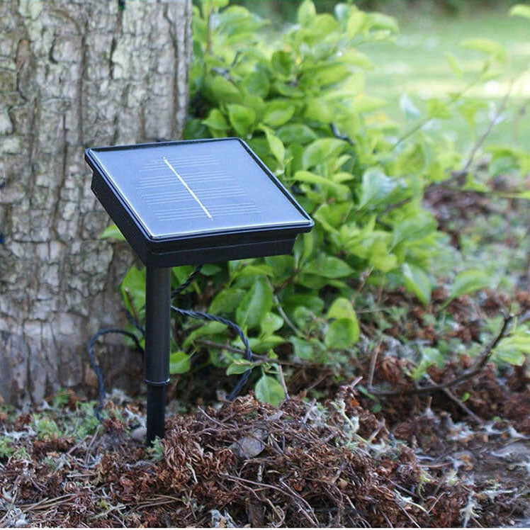 Solara - Luci a stringa LED solari impermeabili e antiurto a forma di rosa