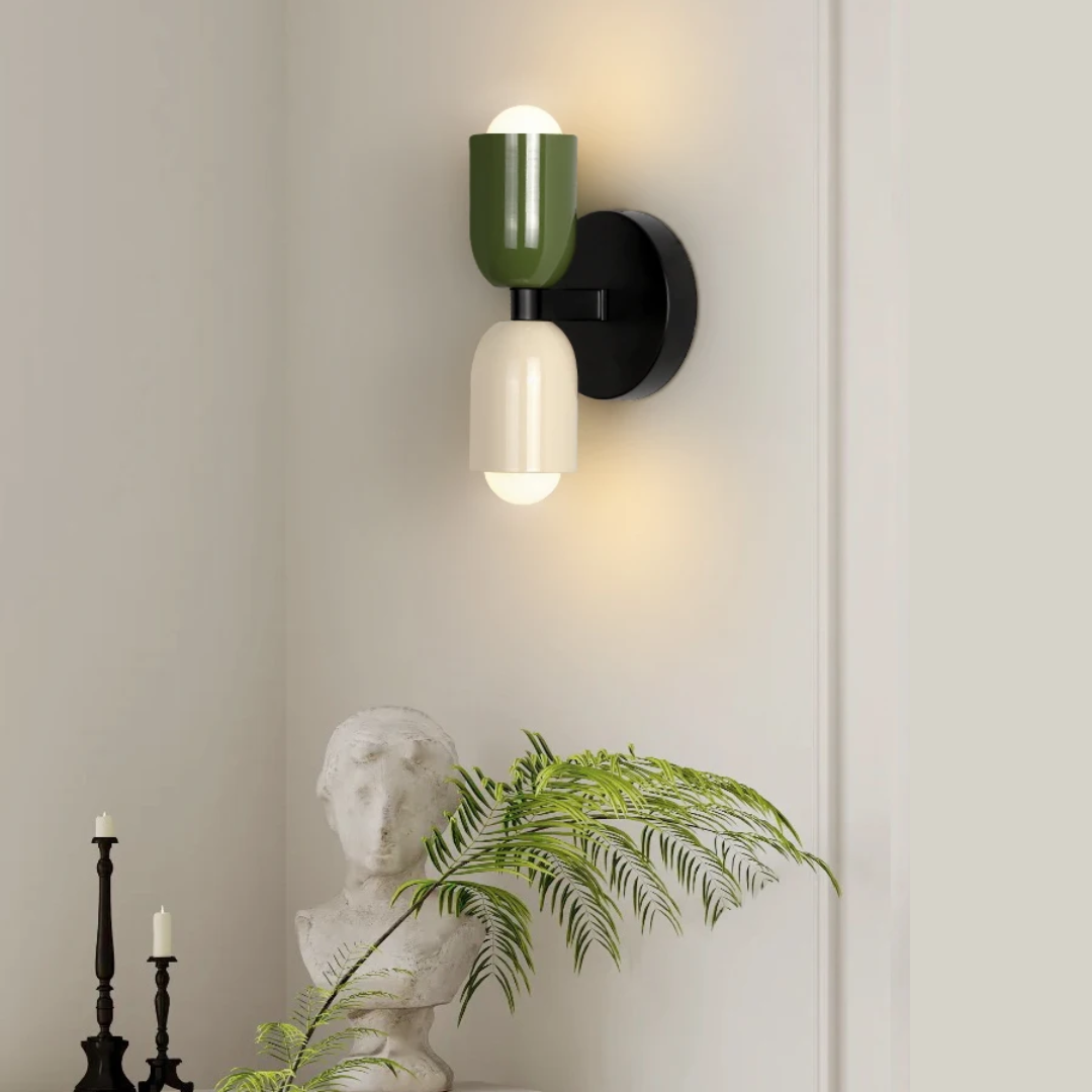Modern Cylinder LED Wall Sconce Indoor Minimalist 2-Light - Image 3