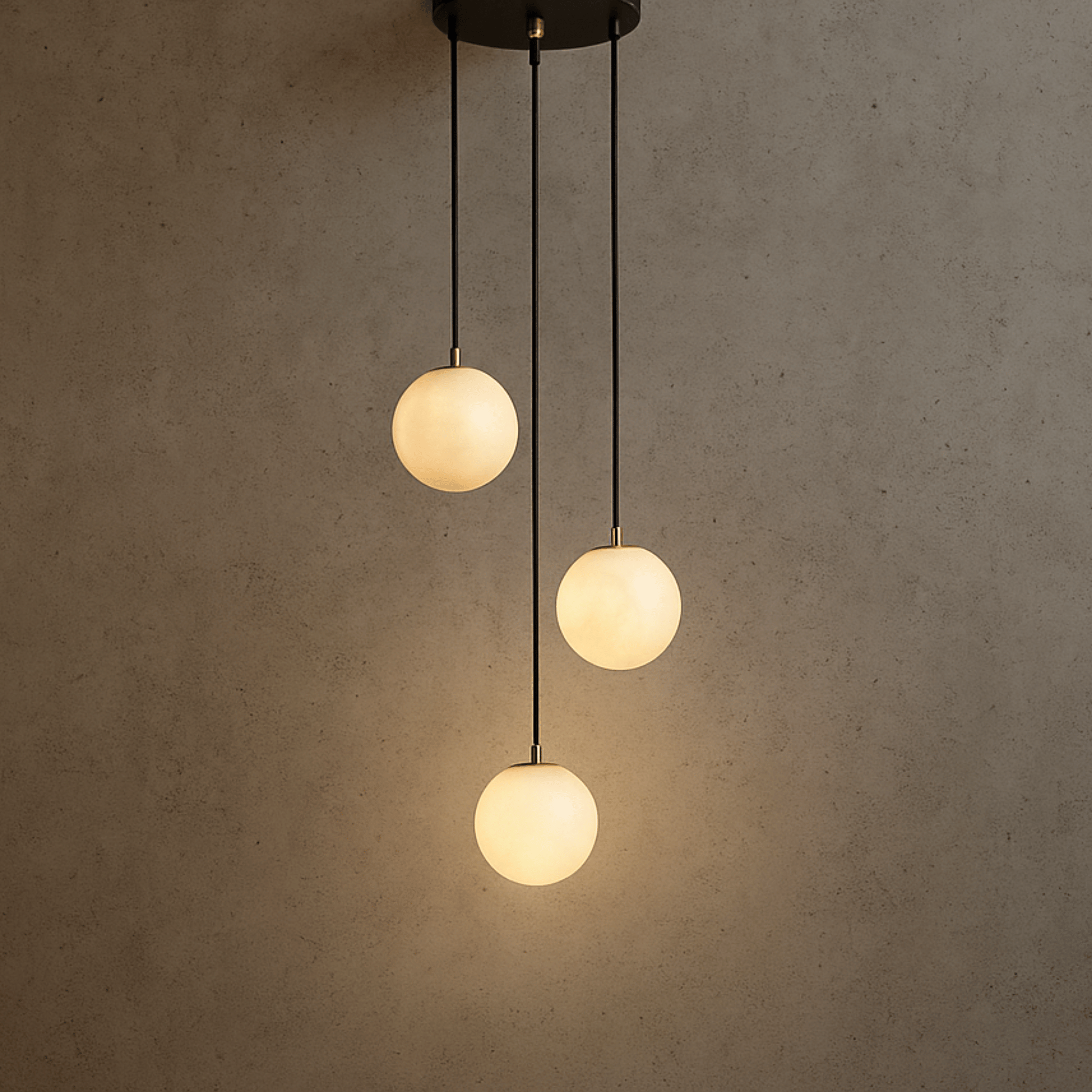 Travira - Lustre d’escalier LED moderne plafonnier