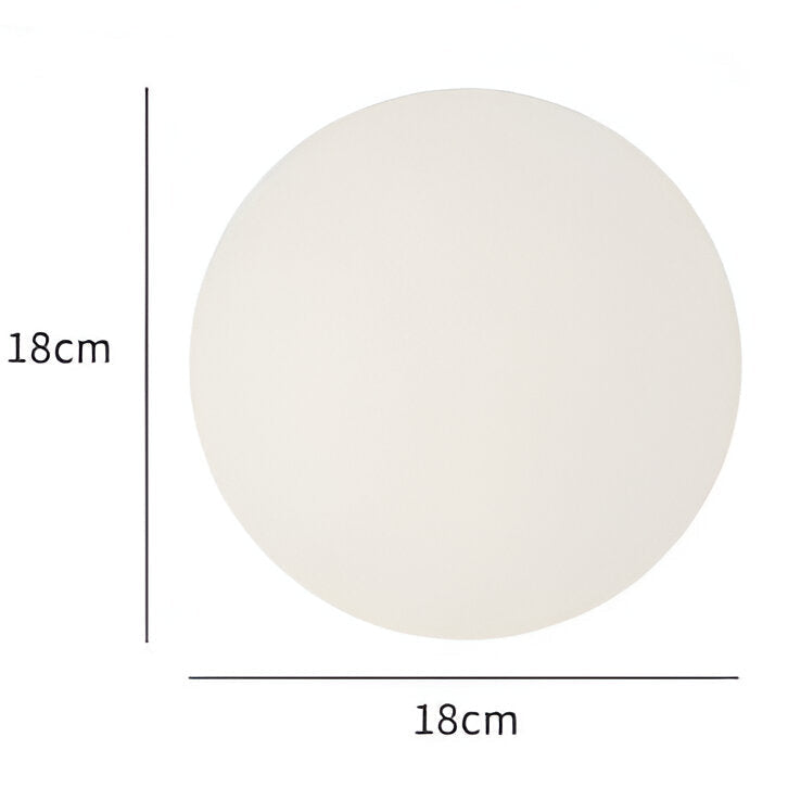 Round Glass LED Wall Sconce Minimalist Dimmable - Image 16