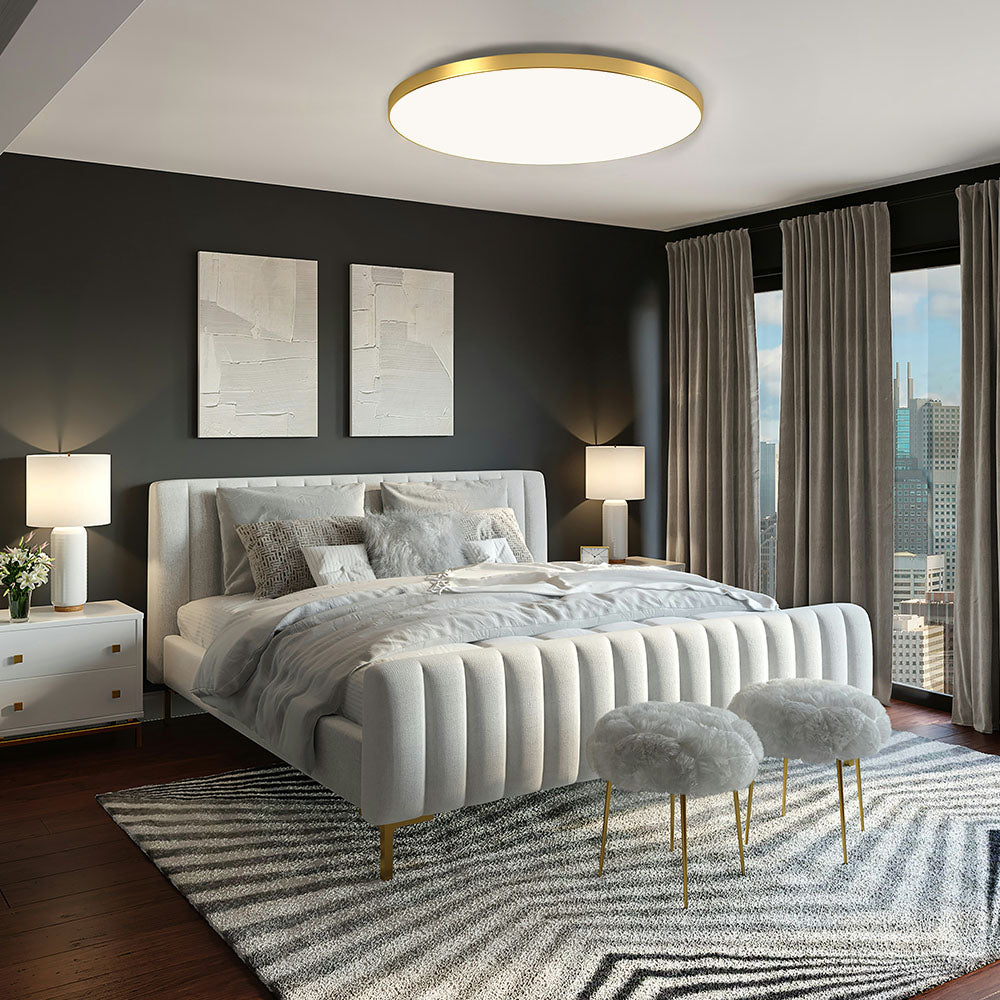 Mylixor – Lampada da soffitto LED rotonda piatta