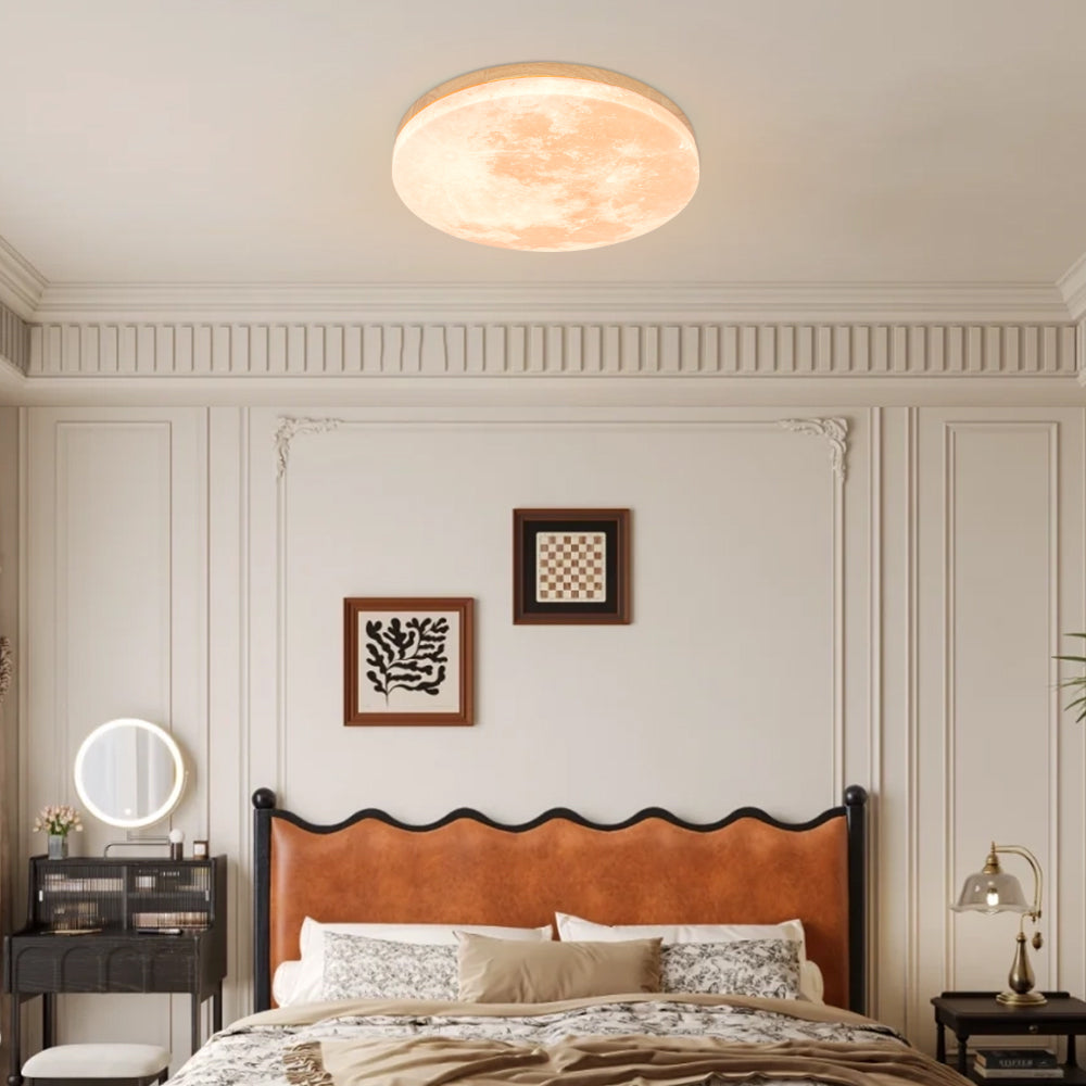 Oryna – Lampada da soffitto LED rotonda piatta