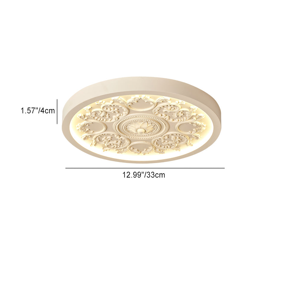 Virelun - Plafonnier LED moderne minimaliste à montage affleurant
