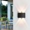 Rivik - Lampada da parete LED per interno ed esterno IP54 bianco caldo