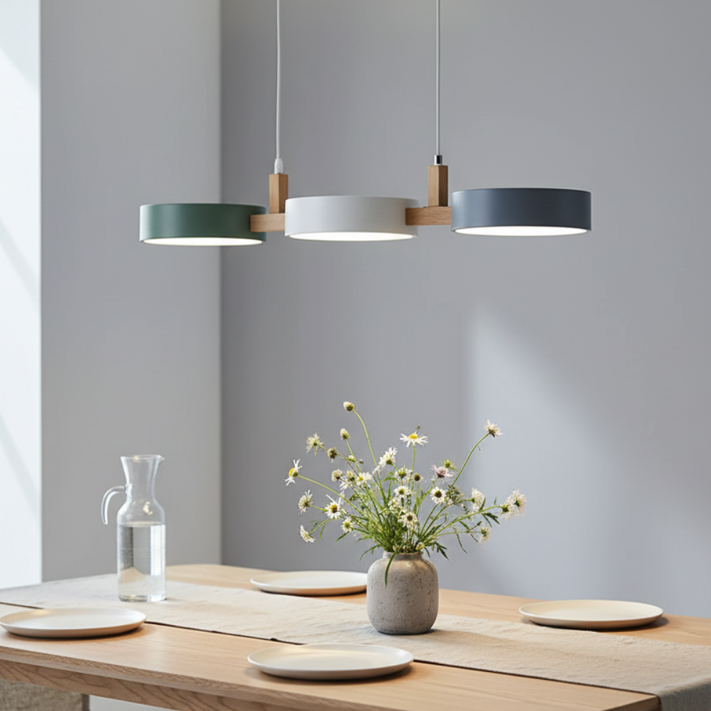 Trestra - Linear Pendant Light Scandinavian Design for Dining and Kitchen