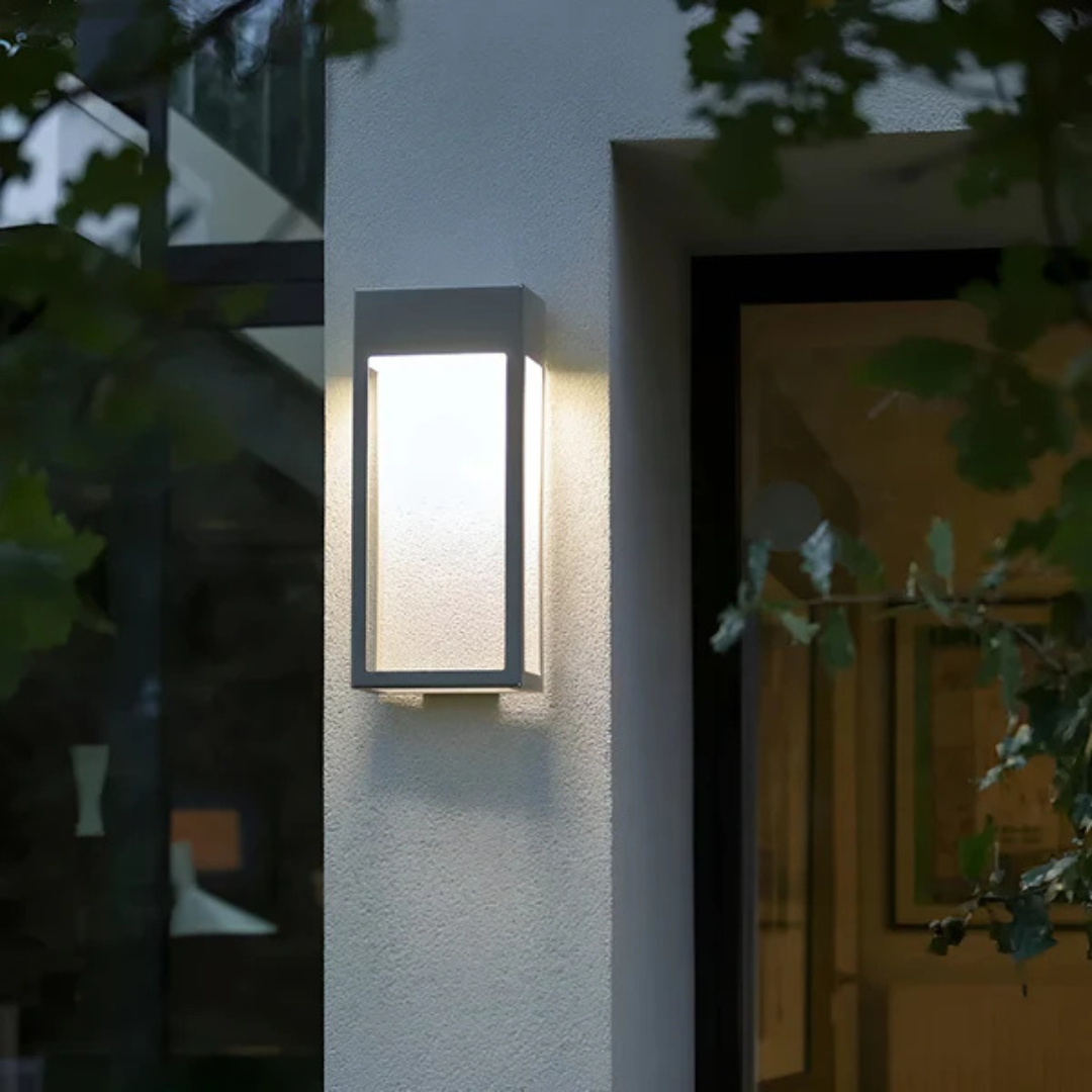 Modern LED Outdoor Wall Lamp Waterproof Dusk to Dawn - Image 2