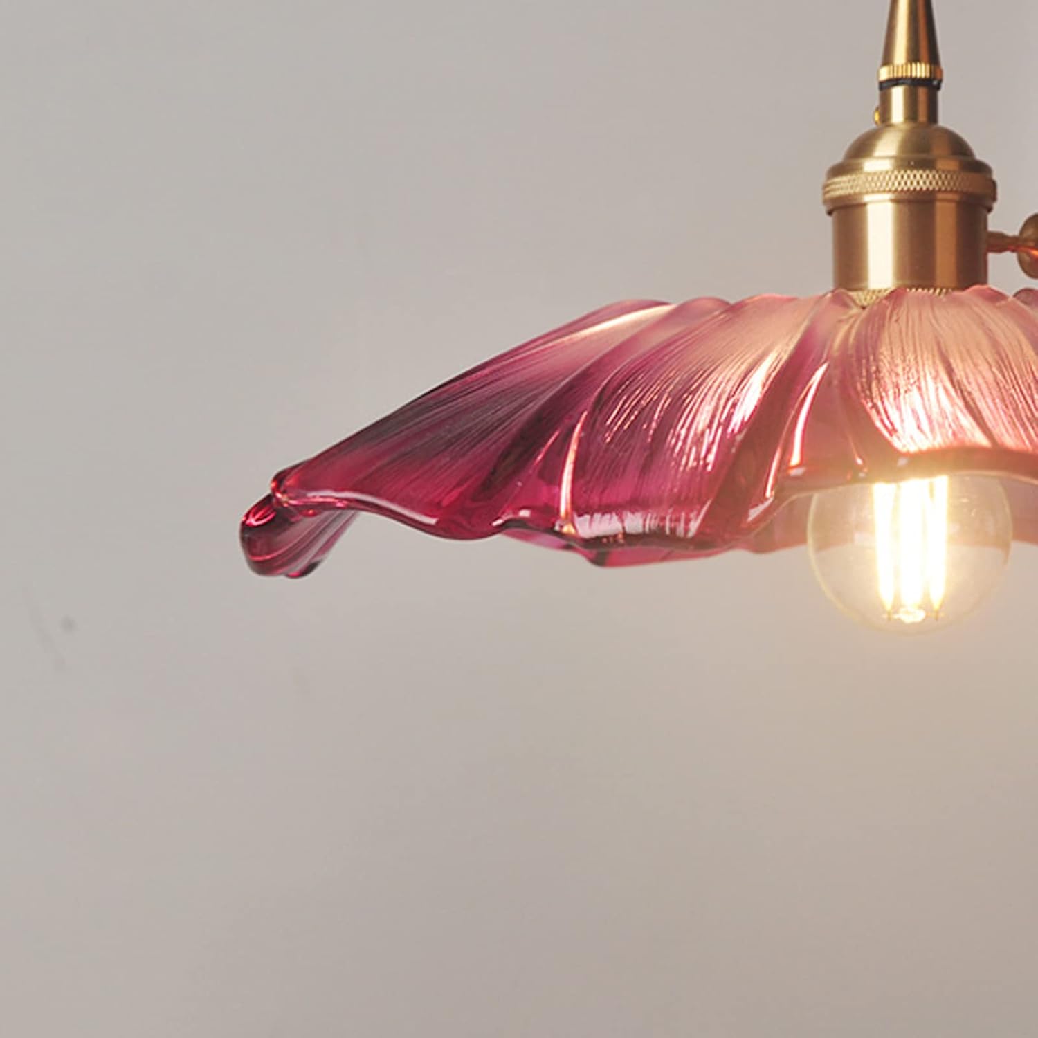 Vireto – Suspension en verre rétro