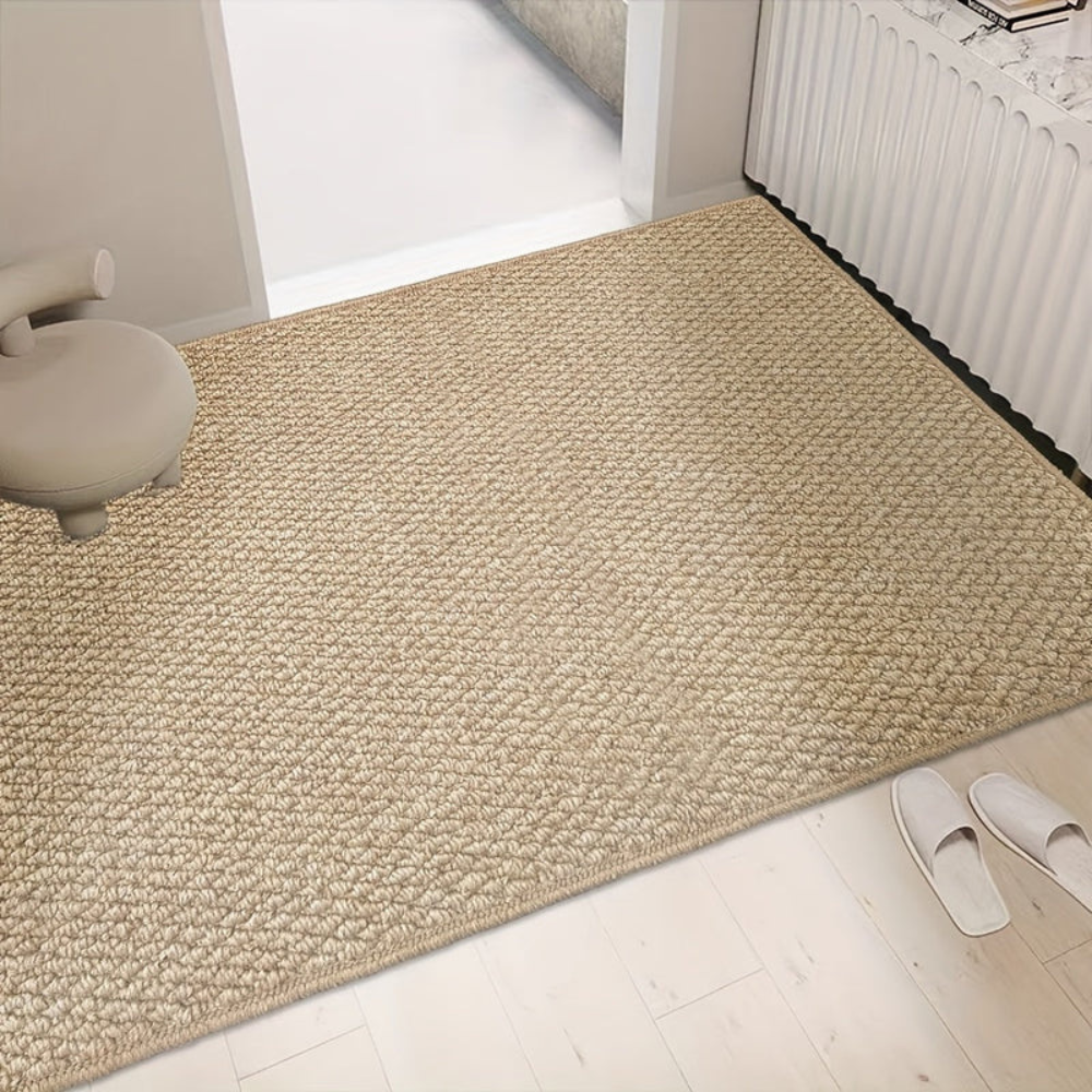 Viretti - Paillasson style jute doux absorbant facile à nettoyer intérieur extérieur