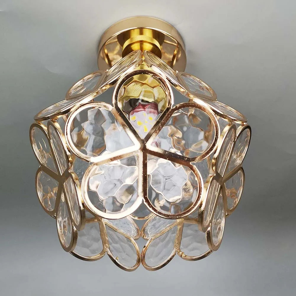 Florayne – Vintage Floral Ceiling Lamp