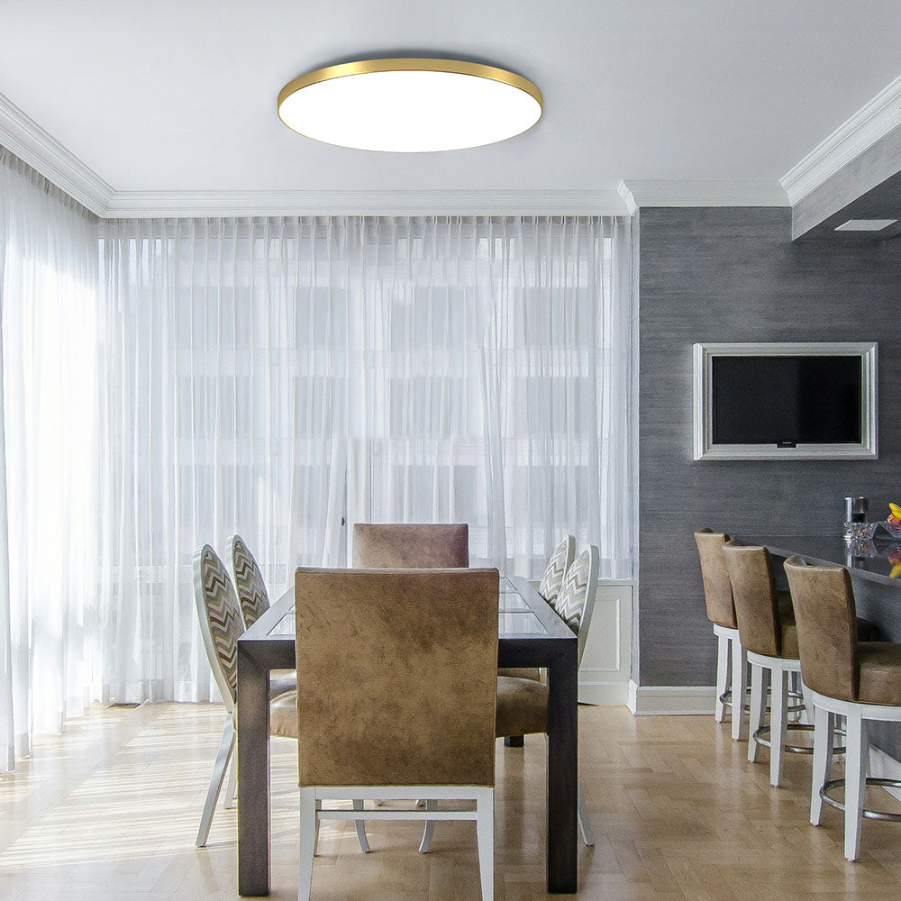 Mylixor – Lampada da soffitto LED rotonda piatta
