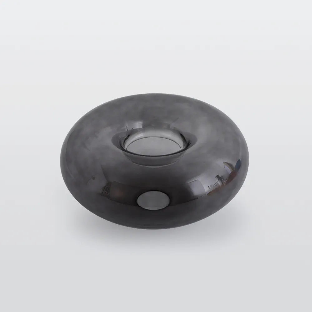 Cedora - Amber Glass Globe Ceiling Light