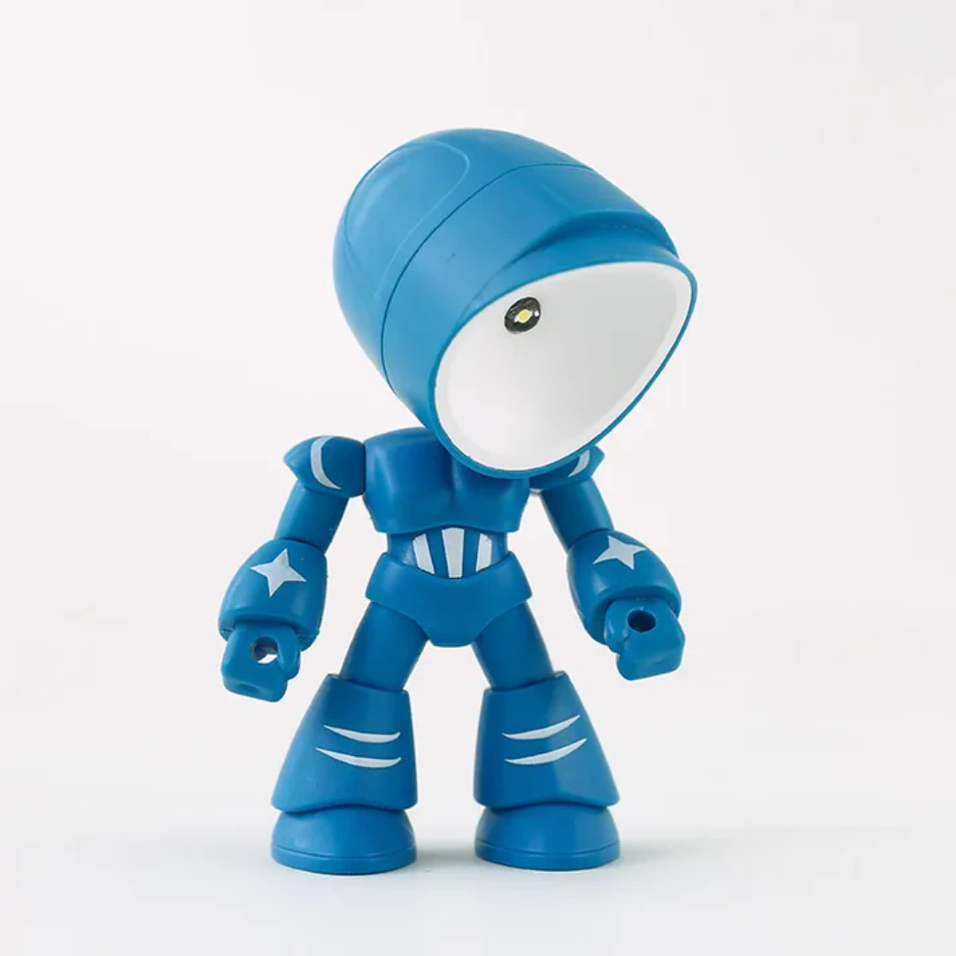 Novaryn – Lampada da tavolo LED moderna ispirata a robot 1 luce