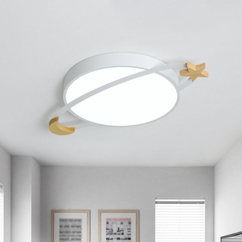 VirelIiade – Lampada da soffitto LED moderna in bianco/verde/grigio