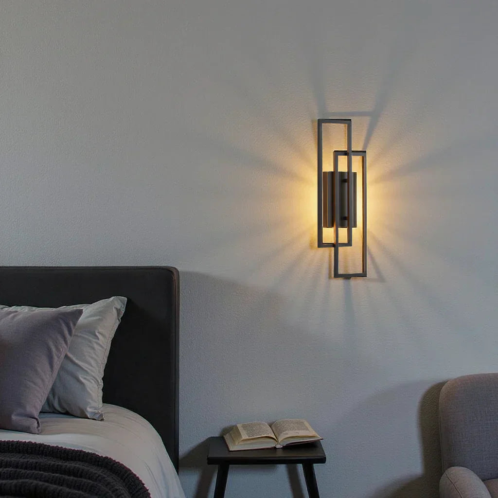 Virexo – Lampada da Parete LED Geometrica Rettangolare