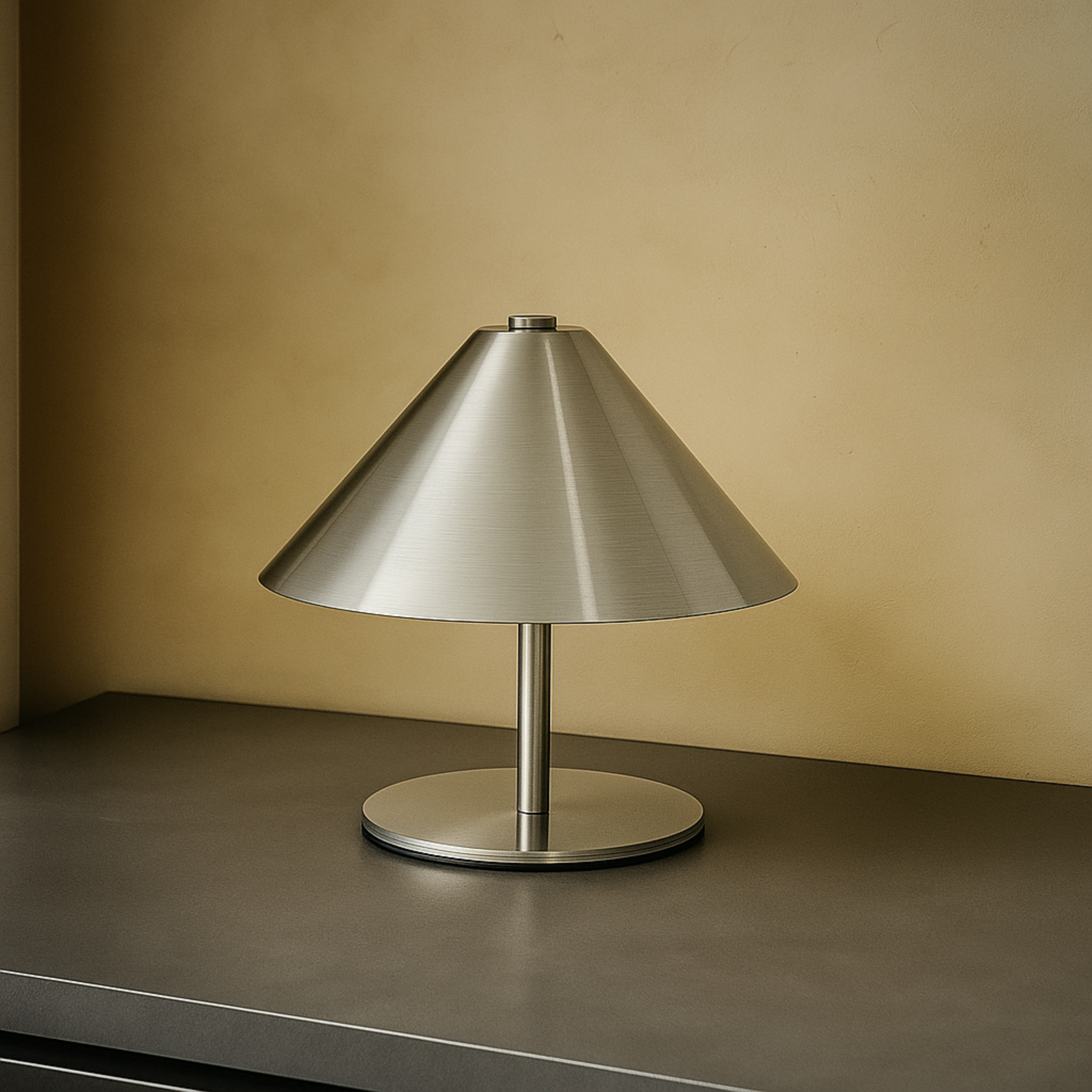 Lumeart – Lampada da tavolo touch con luce soffusa