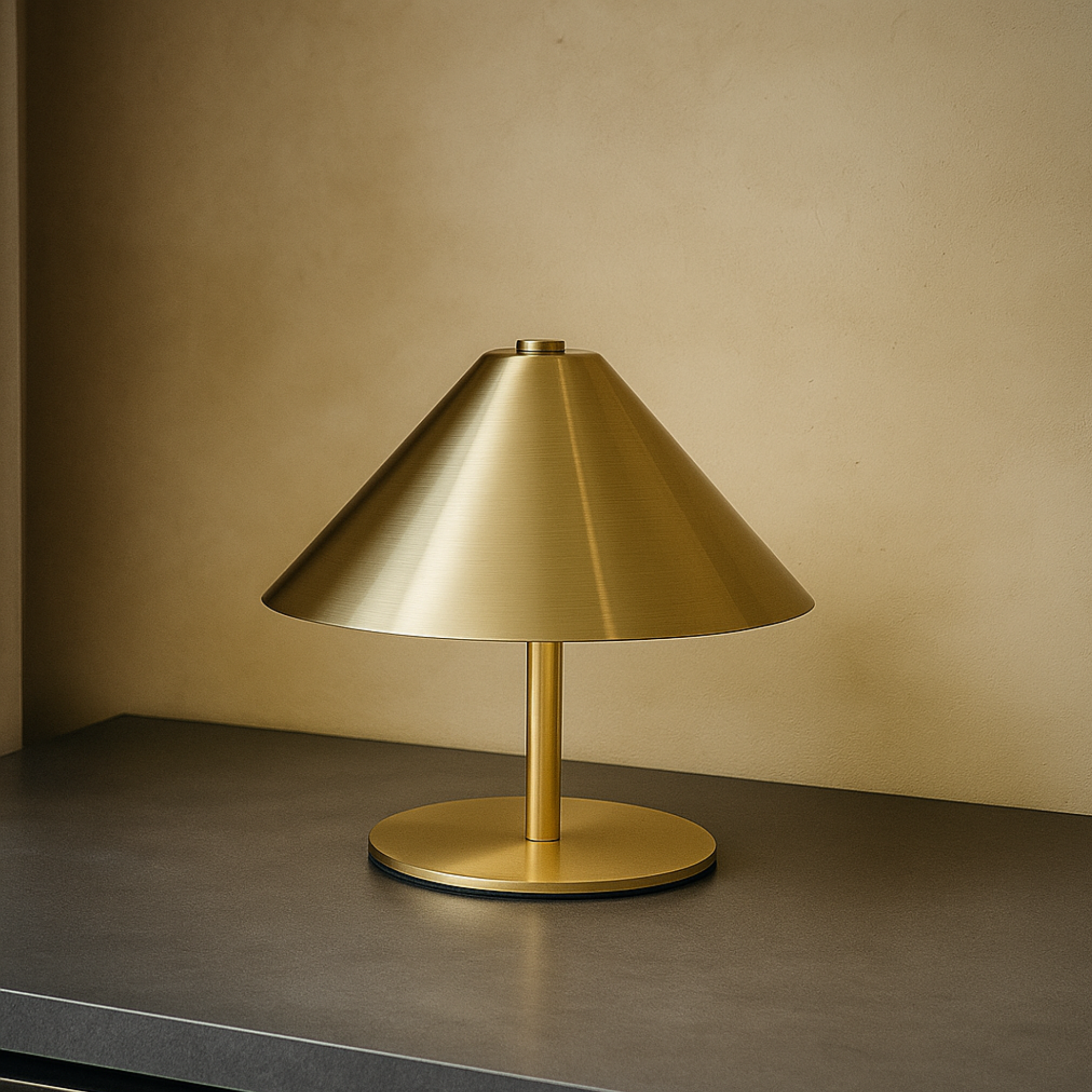 Lumeart – Lampada da tavolo touch con luce soffusa