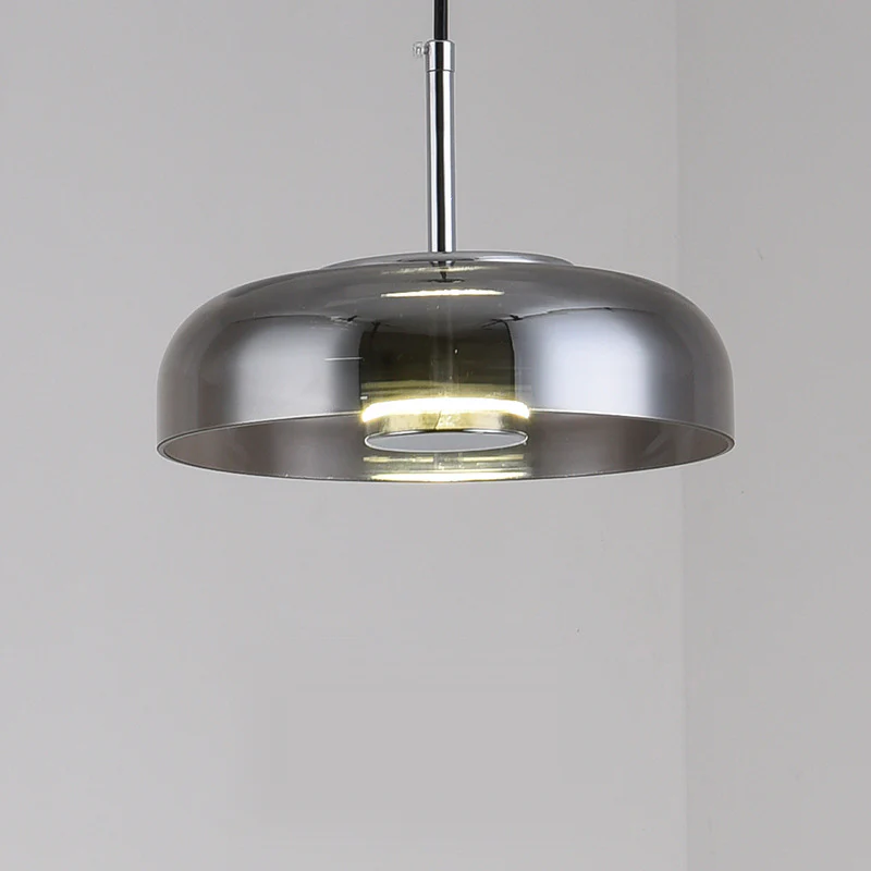 Orlenra - Lampada a sospensione in vetro LED per sala da pranzo