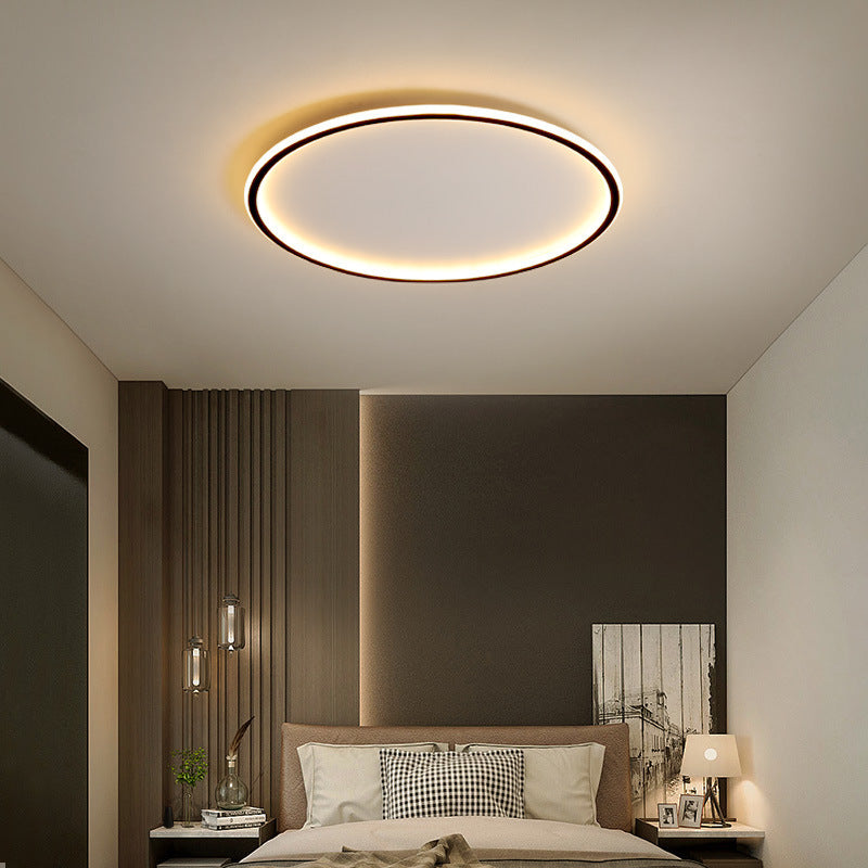 Scandinavian Round LED Flush Mount Ceiling Lamp - Image 2