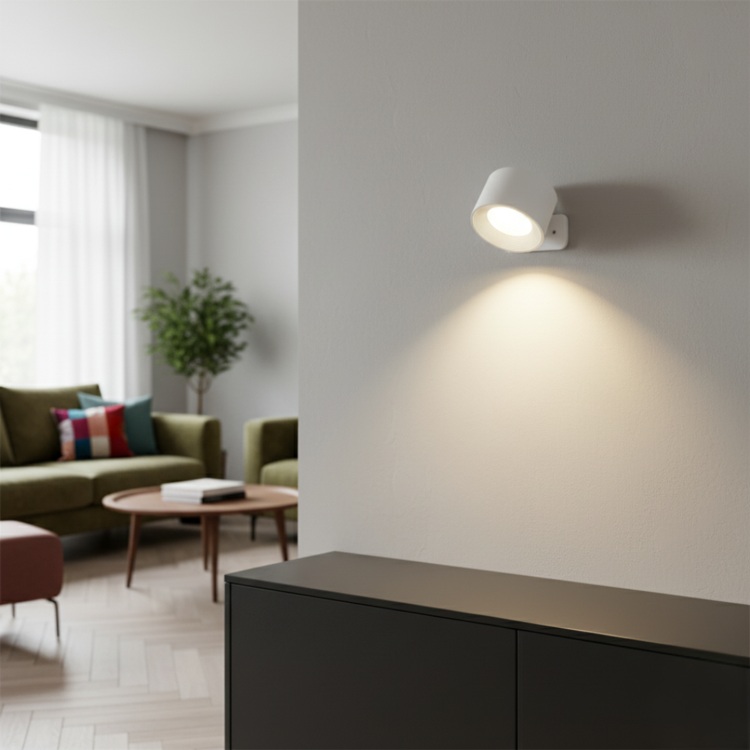Zyvra - Lampada da parete LED dimmerabile a batteria