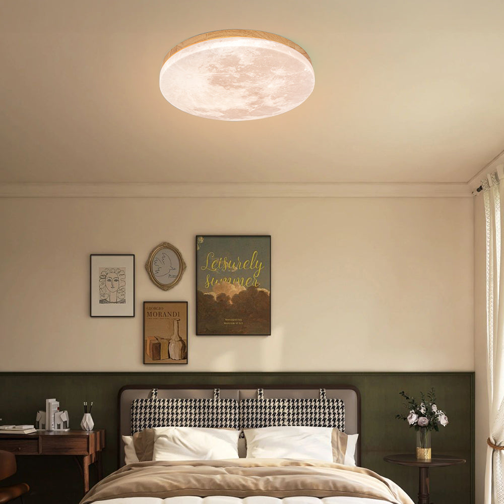 Oryna – Lampada da soffitto LED rotonda piatta
