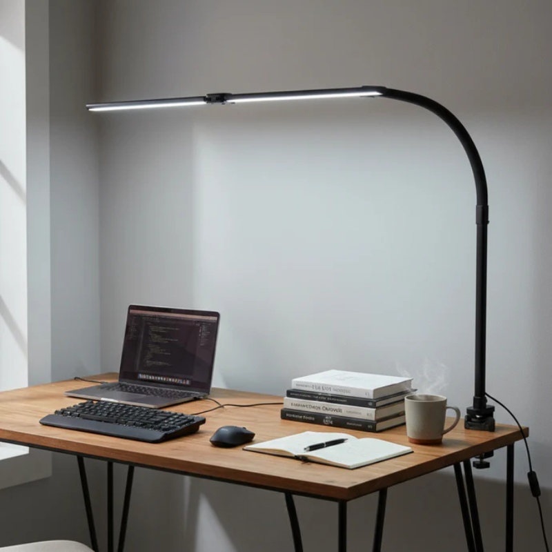 Amora – Lampe de bureau dimmable réglable 3 couleurs de lumière