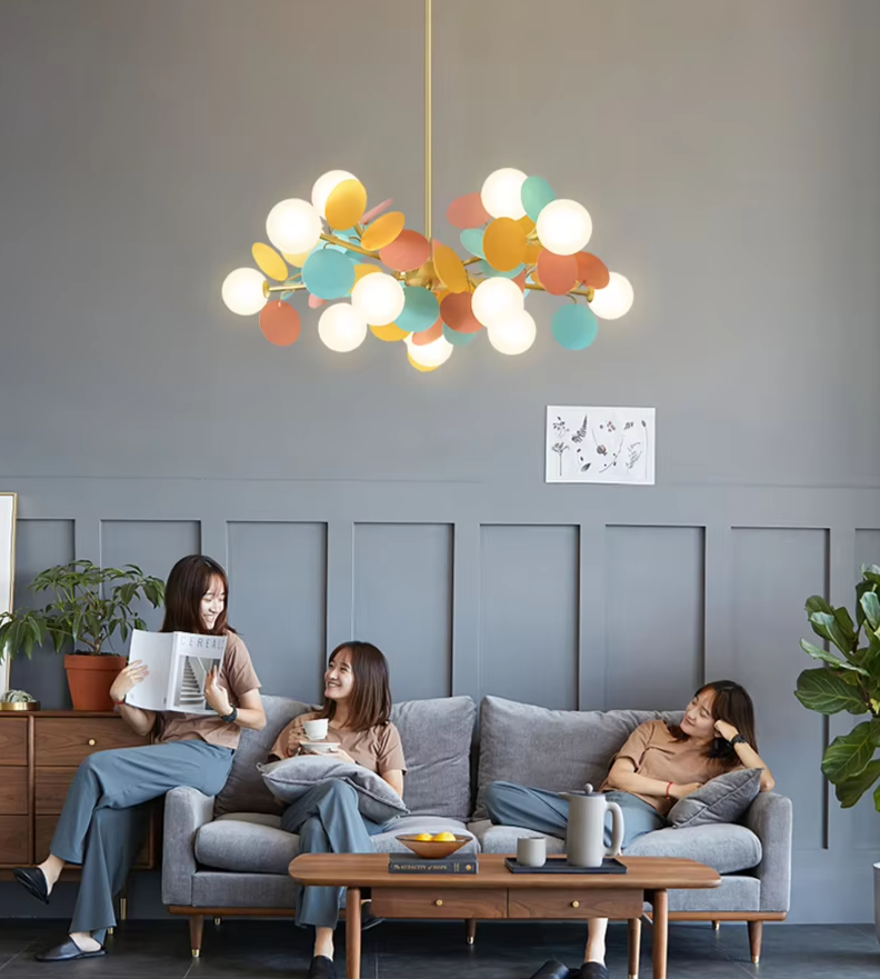 Sylvaniux – Lustre coloré en branches