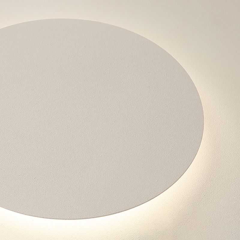Arivode – Lampada da soffitto LED rotonda moderna bianca 50cm