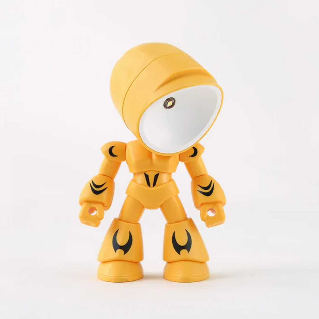 Novaryn – Lampada da tavolo LED moderna ispirata a robot 1 luce