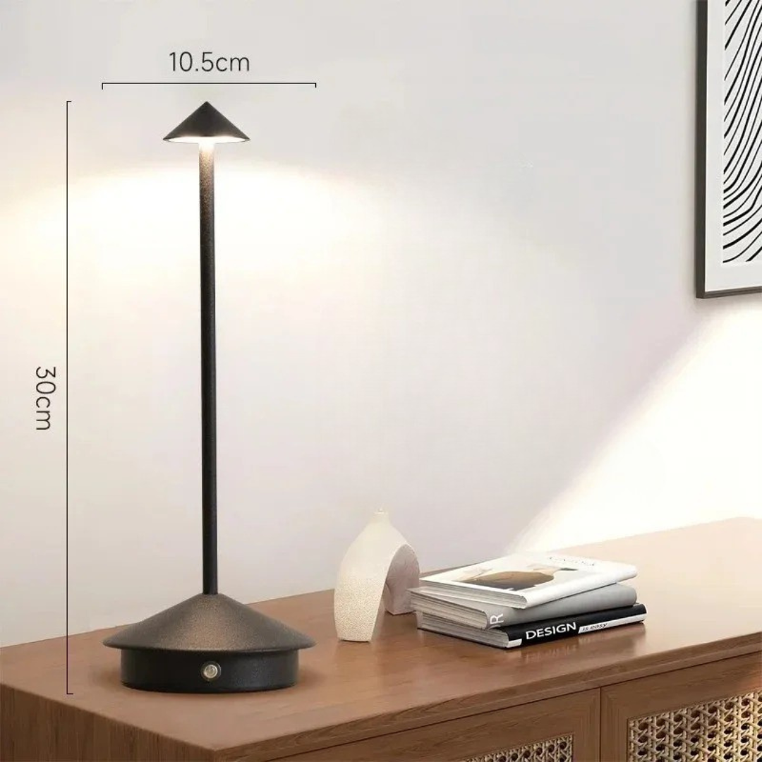 Altrix – Modern Aluminium LED Rechargeable Table Lamp