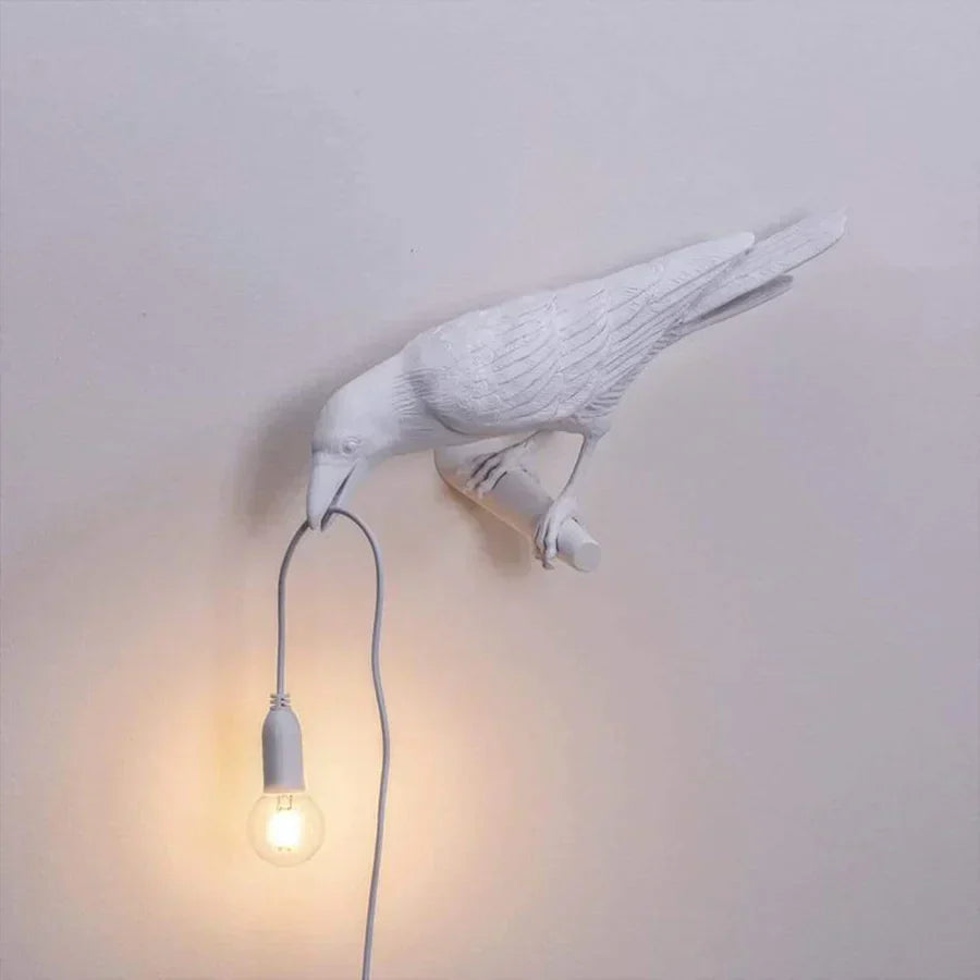 Bumina – Lampada scultorea a forma di uccello