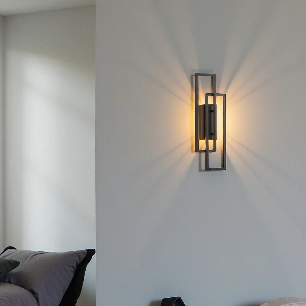 Virexo – Lampada da Parete LED Geometrica Rettangolare