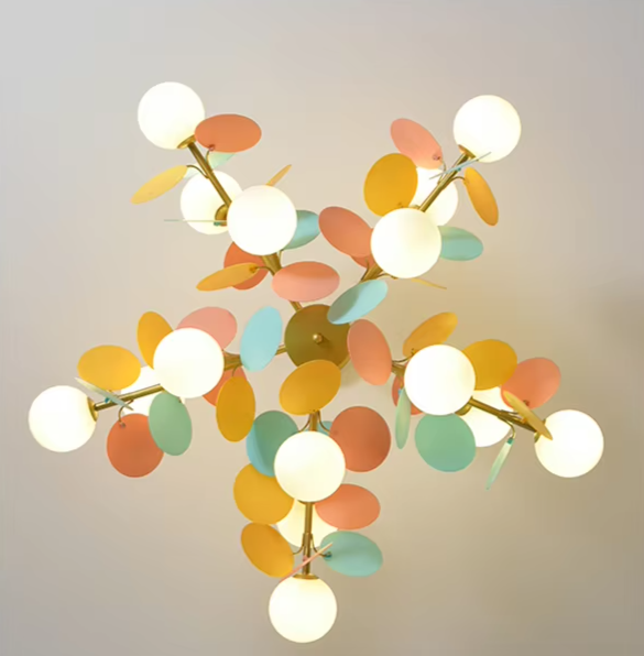 Sylvaniux – Lustre coloré en branches