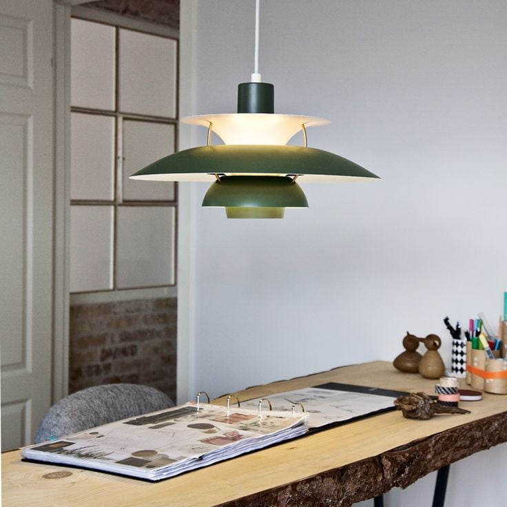 Allegra – Lampada a sospensione colorata con paralume macaron
